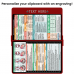 WhiteCoat Clipboard® - Red OB Ultrasonography Edition